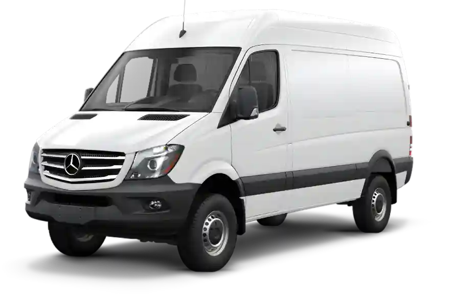 Al Taj refrigerated chiller van on the road in Dubai